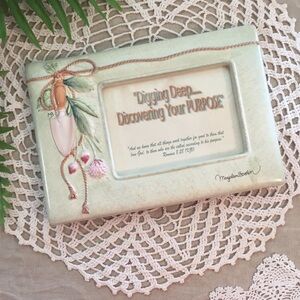 Marjolein Bastin Ceramic Photo Frame Hallmark New